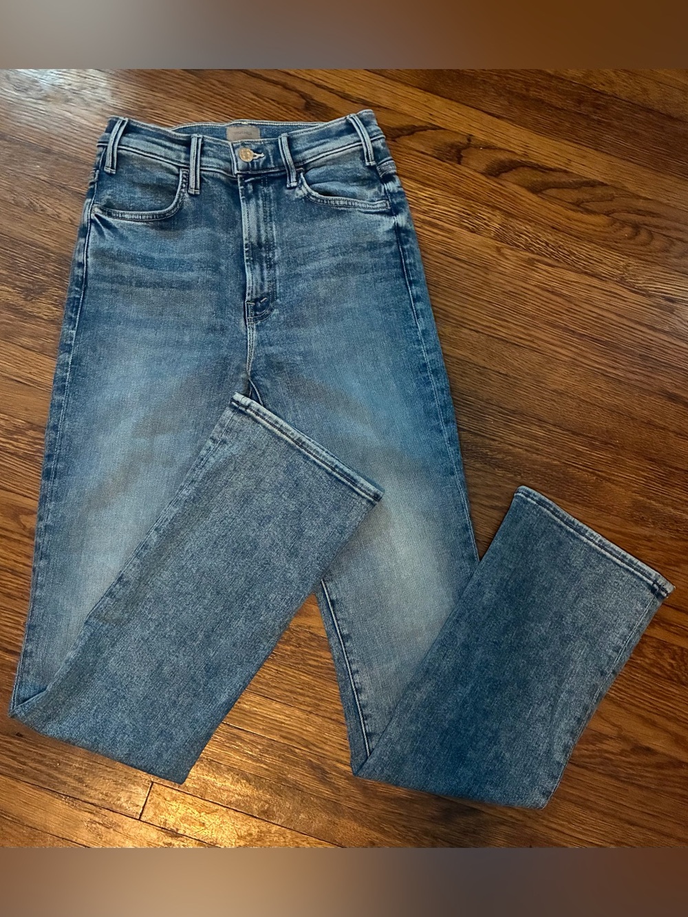 MOTHER “The Hustler Sneak” Women’s Jeans, Size 27.